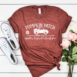 Pumpkin Patch Shirts, Fall Shirts, Fall Shirts for Women, Pumpkin Shirt, Autumn Shirt, Fall Tshirt, Truck Fall Shirt