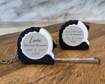 Wedding Favors for Guests, Wedding Favors, Party Favors, Measuring Tape Wedding Favor, Personalized Wedding Favor, Unique Wedding Favors