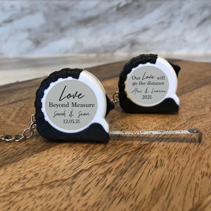 Wedding Favors for Guests, Wedding Favors, Party Favors, Measuring Tape Wedding Favor, Personalized Wedding Favor, Unique Wedding Favors image 1