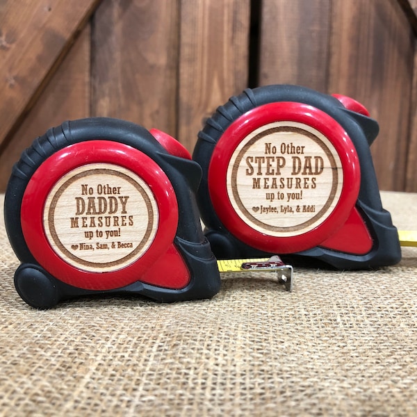 Step Dad Tape Measure Etsy
