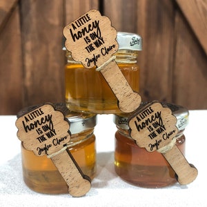 Baby Shower Favors - Honey Jar Favors - Baby Shower Party Favors - A Little Honey on the Way - Party Favor Honey - Bee Baby Shower