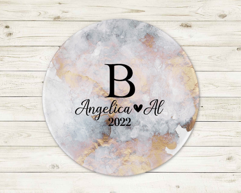 Personalized Wedding Favor, Bulk Wedding Favors, Acrylic Coaster Disc, Personalized Coaster, Save The Date Favor, Custom Wedding Favors image 1