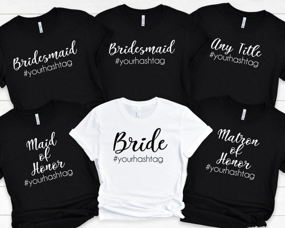 Bride Shirt Bridal Party Shirts 