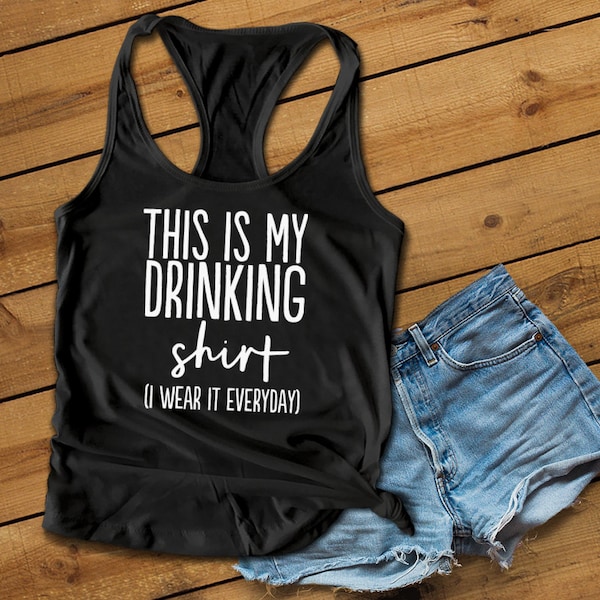 Funny Tank Tops Etsy