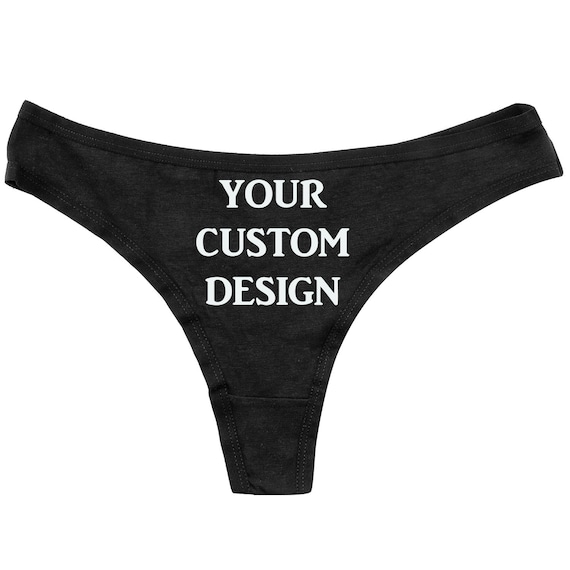 To Do Thong - Property Of Thongs - Funny Panties - Women's Underwear -  Funny Thong - Bachelorette Gift - Custom Panties - Bridal Shower Gift