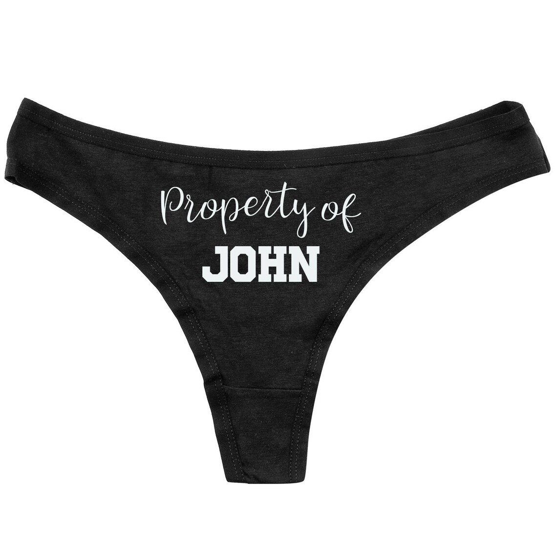 Property of Panties Funny Panties Bridal Shower Gift Etsy