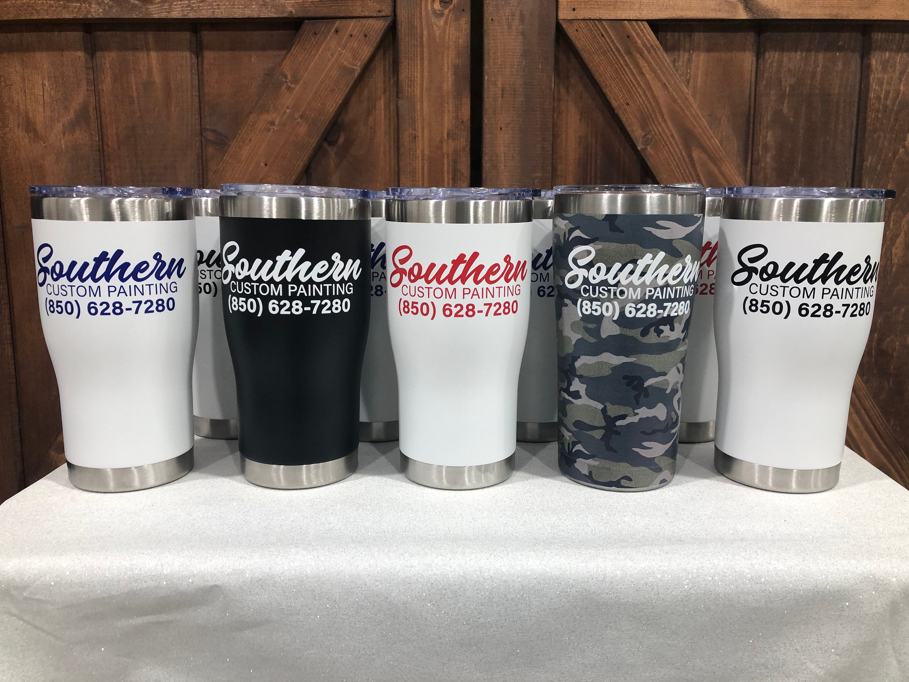 Company Logo Tumblers Personalized Company Tumblers Custom Etsy