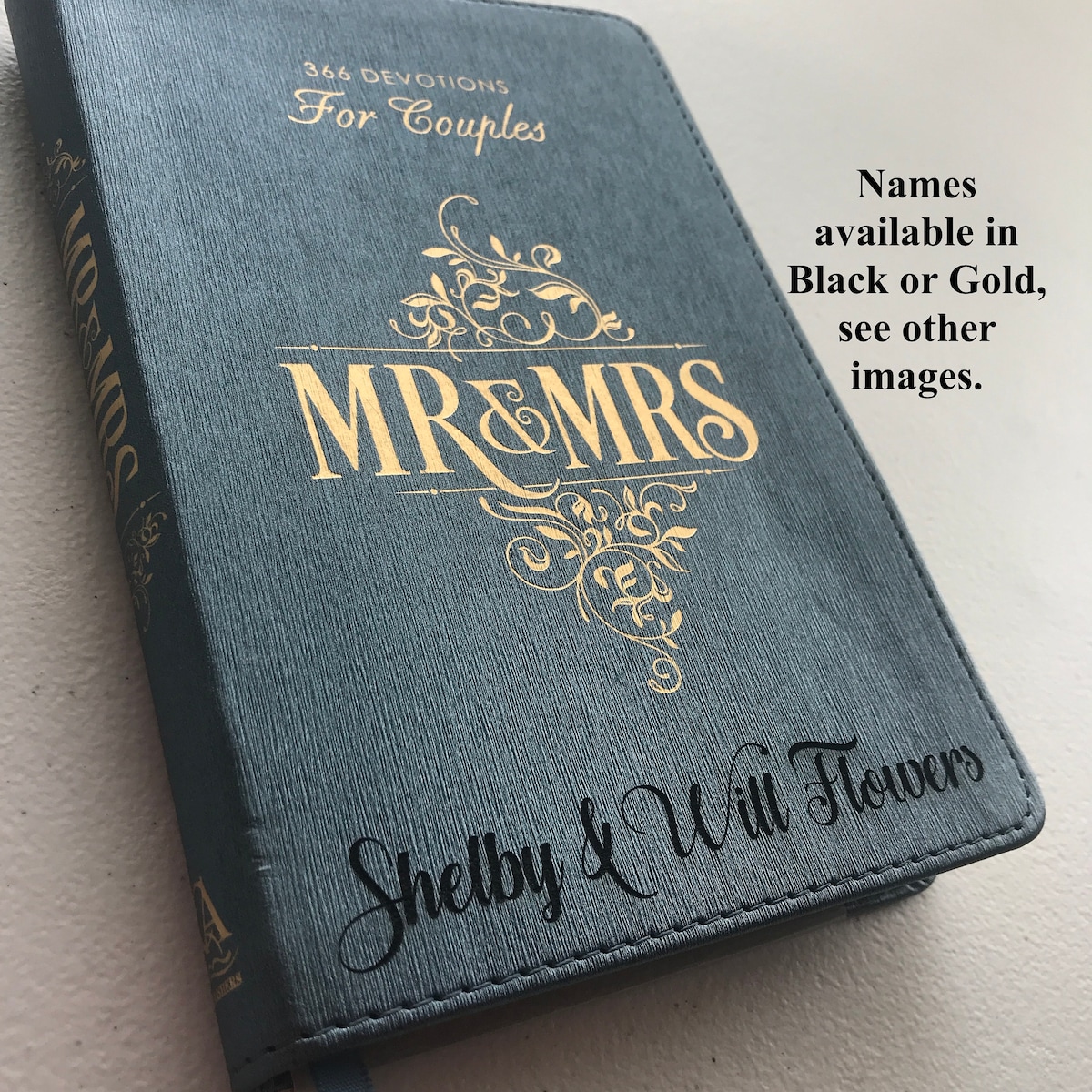 Engraved Devotional - Wedding Shower Gift - Wedding Gift - Gift for Couples - Christian Gifts - Daily Devotional - Christian Wedding Gift - Etsy