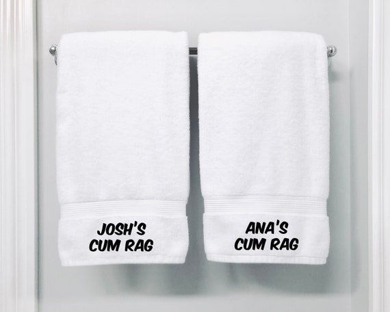 Cum Rag Vag Rag Cum Towel Boyfriend Gift Sexy Gift for Him Naughty