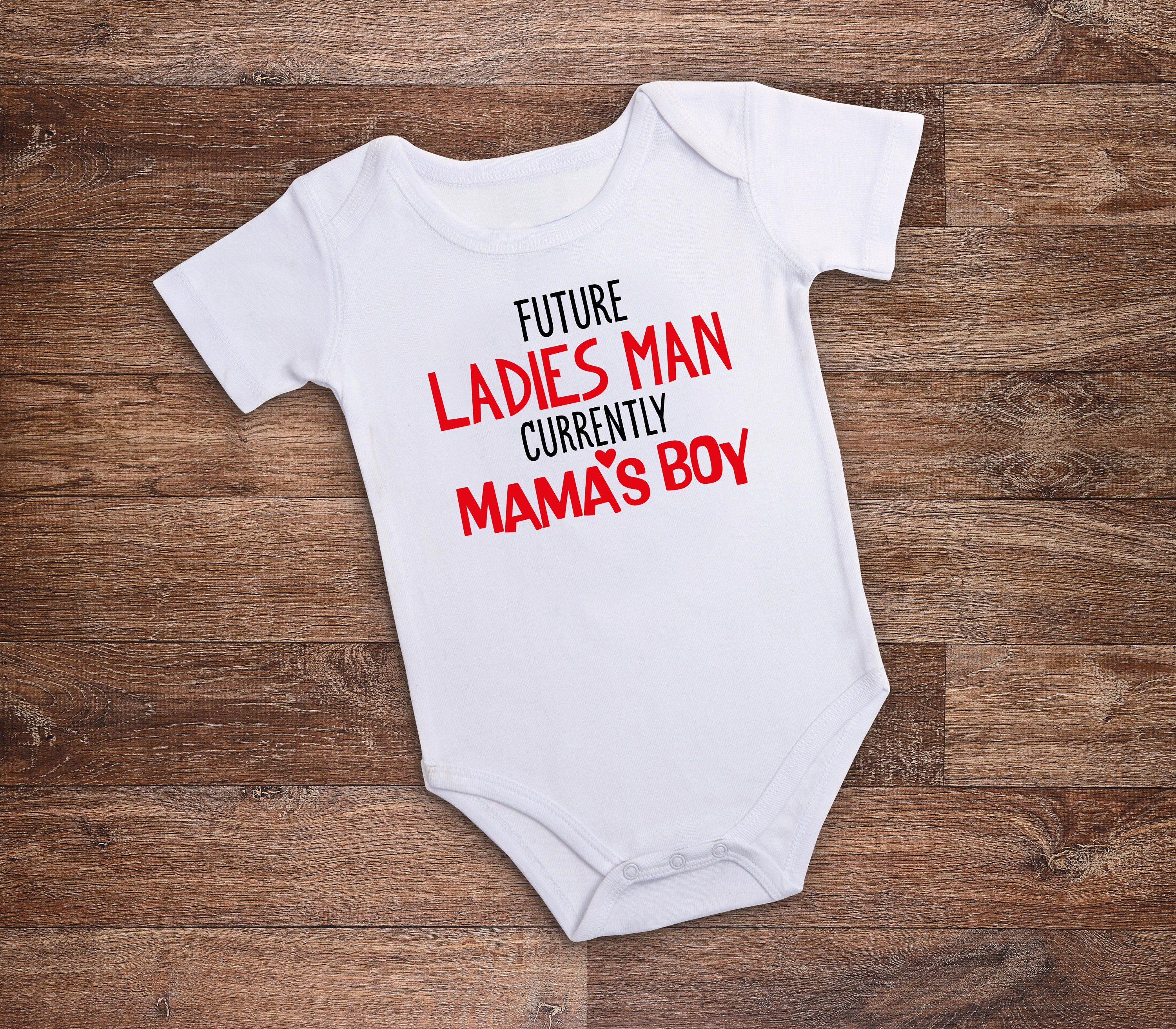 Future Ladies Man Currently Mama's Boy Bodysuit Funny Baby Creeper Il Fullxfull Future Ladies Man Currently Mamas Boy