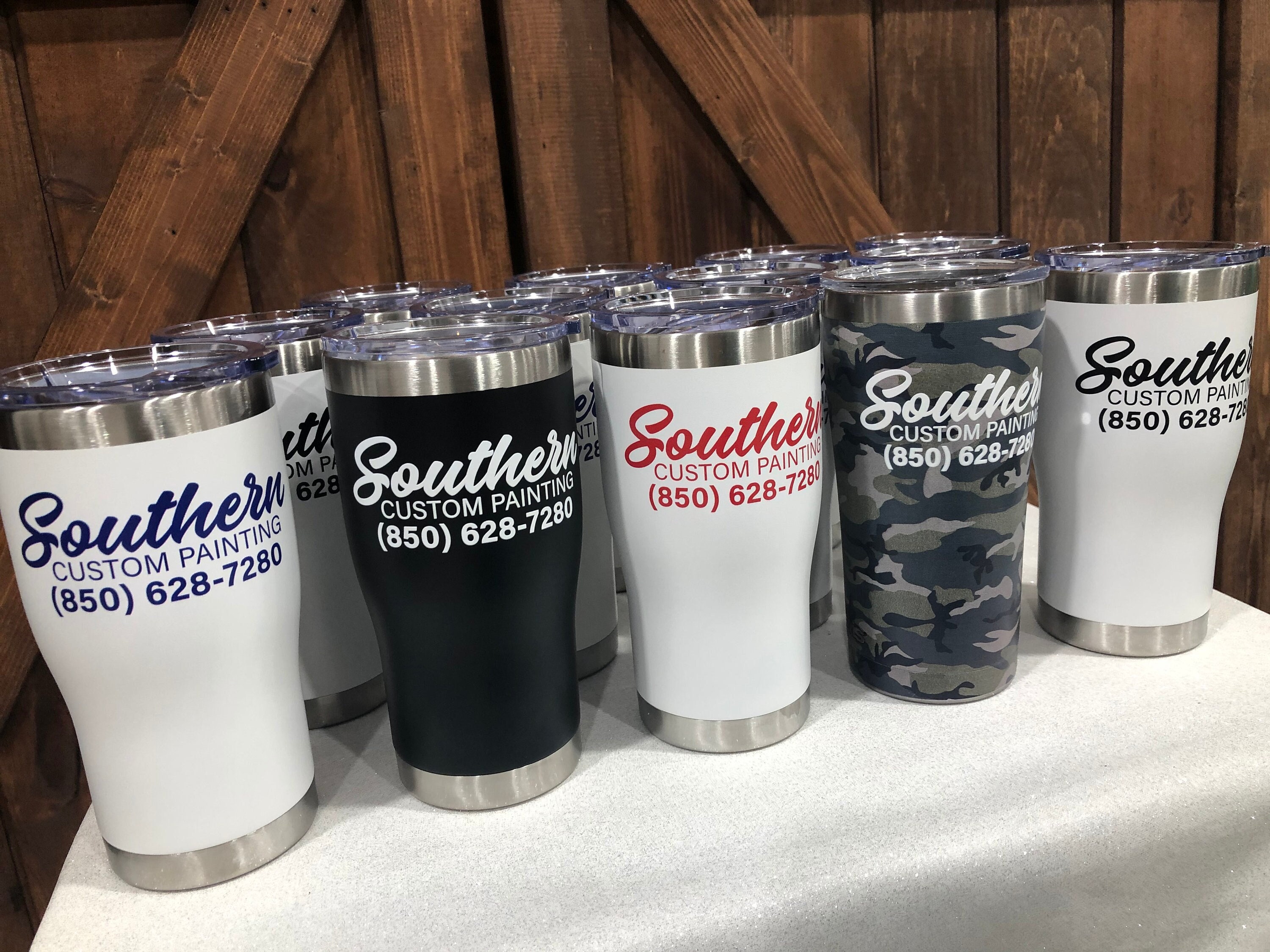 Company Logo Tumblers Personalized Company Tumblers Custom Etsy