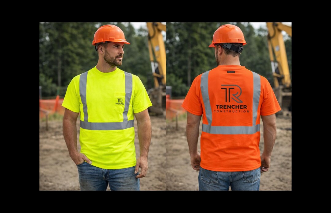 Custom Construction Crew Shirts | Bulk Company Logo Work Shirt ...