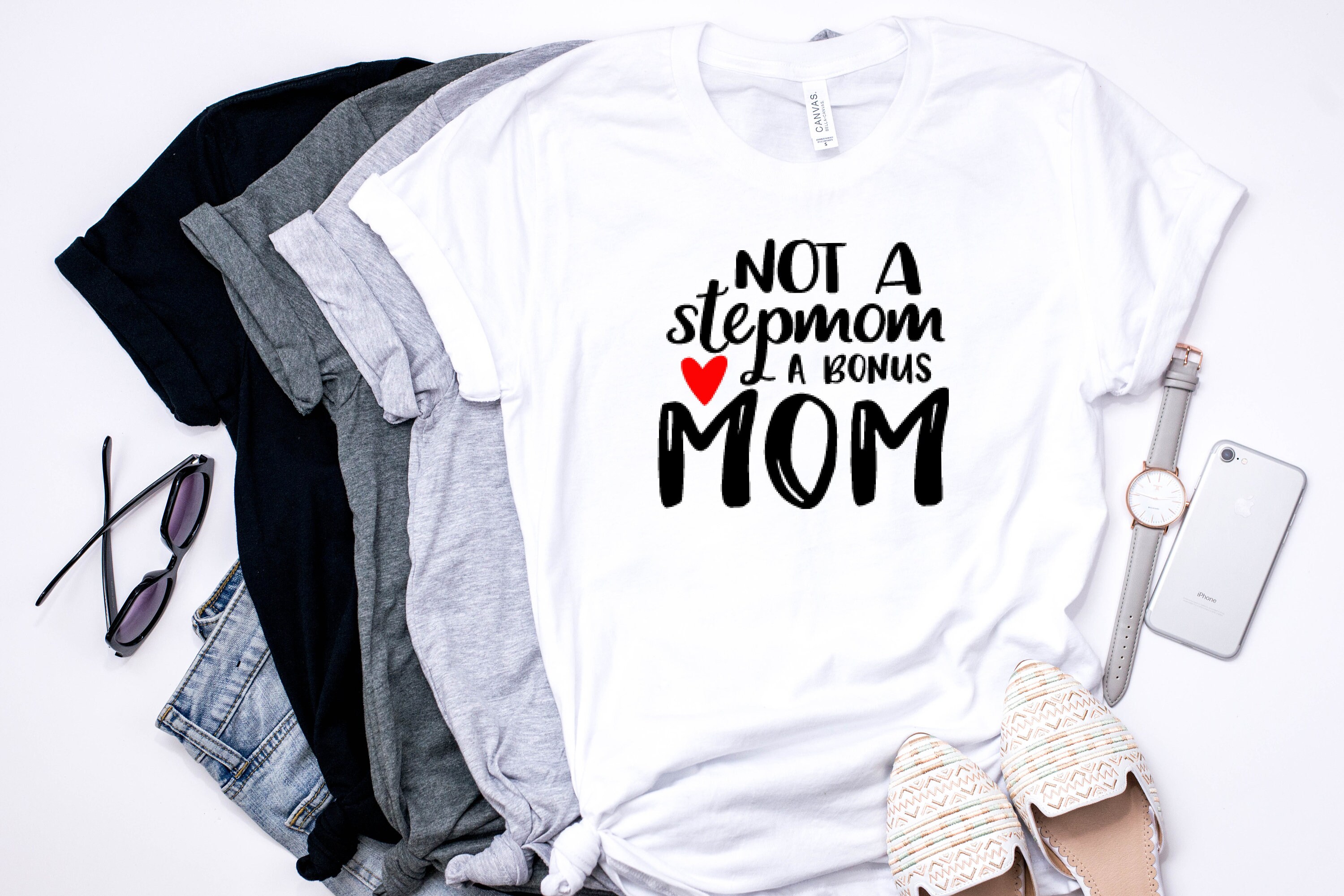 Special Stepmom Gifts, Not A Stepmom, A Second Mom, Cute Mother's