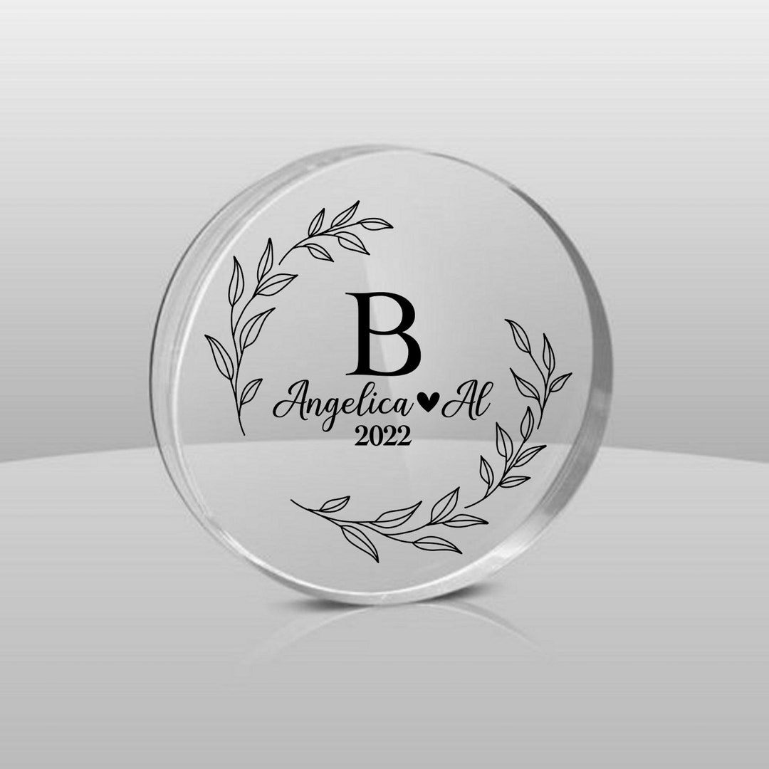 Personalized Wedding Favor, Bulk Wedding Favors, Acrylic Coaster