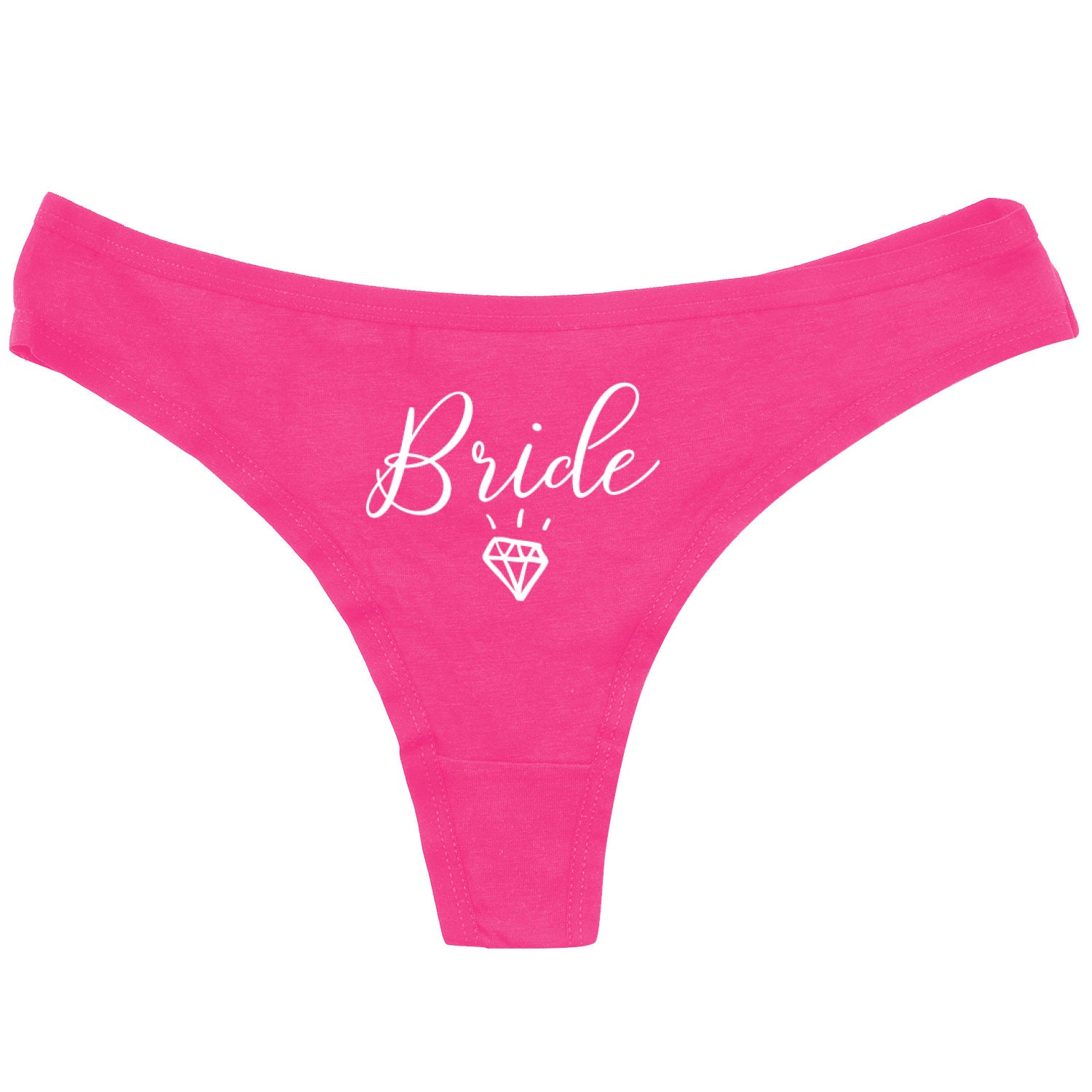 Bride Thongs Funny Thongs Funny Panties Womens Underwear Etsy