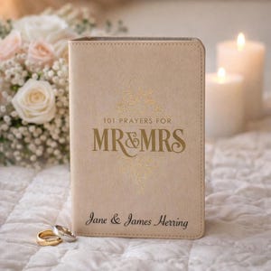 Christian Wedding Gift for Couple, 101 Prayers for Mr and Mrs Prayer Book