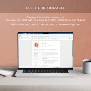 Resume Template for GOOGLE DOCS | Resume Template + Cover Letter + References | Resume Template | CV Templates| Clean Modern Resume Template