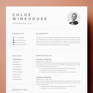 Clean Resume Template: Google Docs CV with Cover Letter (A4 & US Letter)