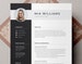 Resume Template, Resume Template Word, Resume with Photo, Resume with Cover Letter, Professional Resume, CV Template, CV, Modern Resume Word 