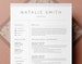 Resume Template, Resume Template Word, Modern Resume Template, Professional Resume, CV Template, Resume, Cover Letter, Clean Modern Resume 