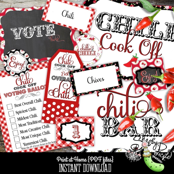 Chili Bar - Etsy