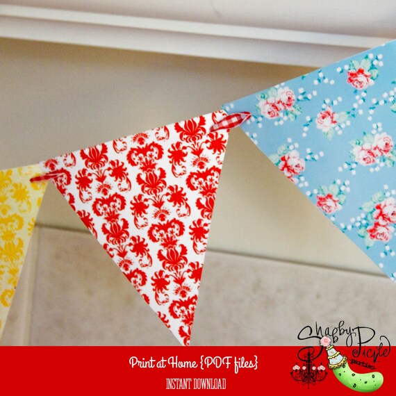 Vintage BBQ-Banner-Pennant-Bunting-Party Banner-Cookout-Out Door-Barbeque-Picnic-Party Printables-DIY-Digital Decorations-Instant DOWNLOAD Il_570xn