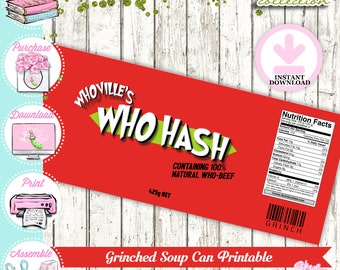 Who Hash Label - Etsy
