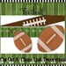 Vintage Football-cut Outs &amp; Chain Link Decorations-party Printables ...