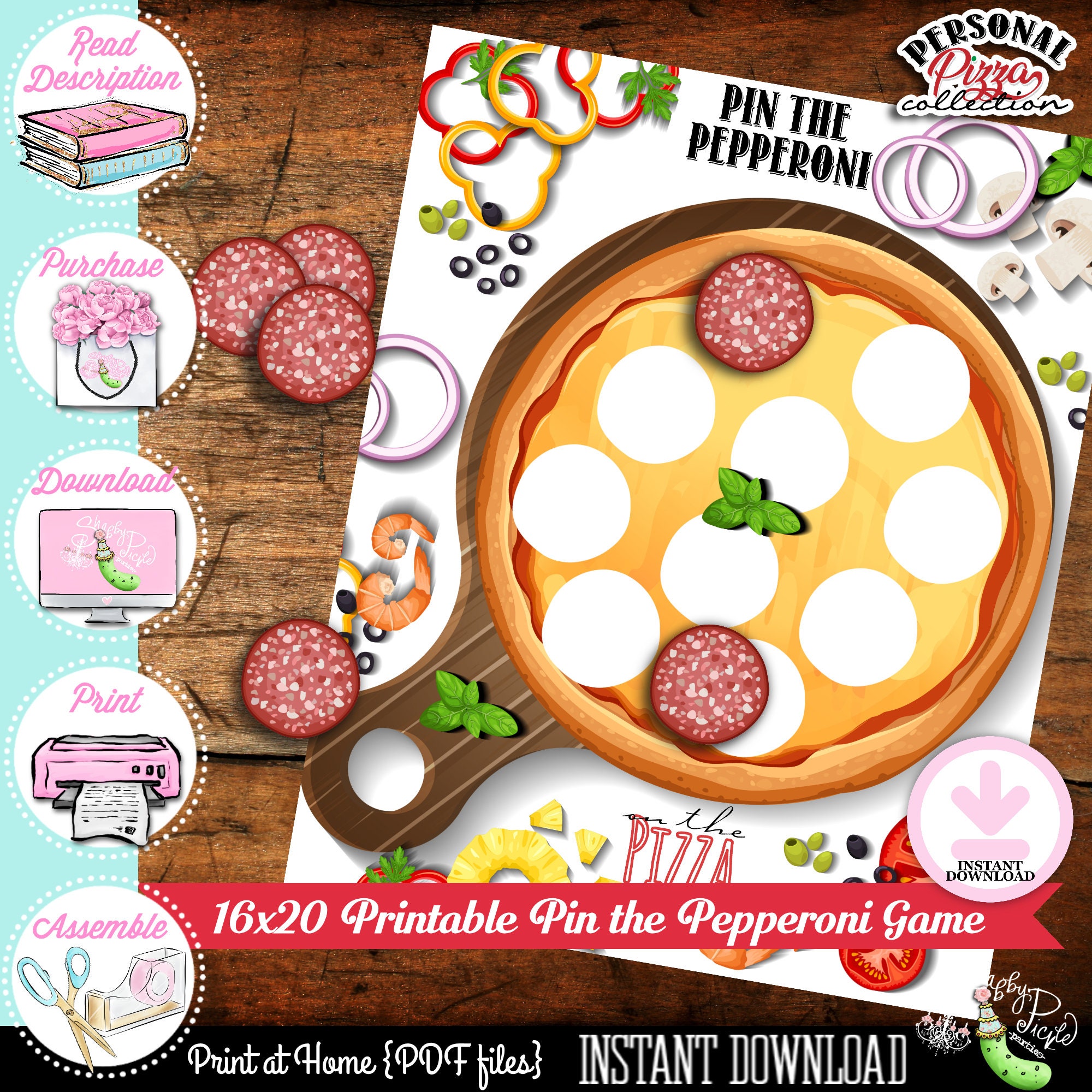 Clementoni - Party Games - Pizza Express 67314