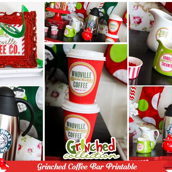 Grinch Coffee Printable Etsy