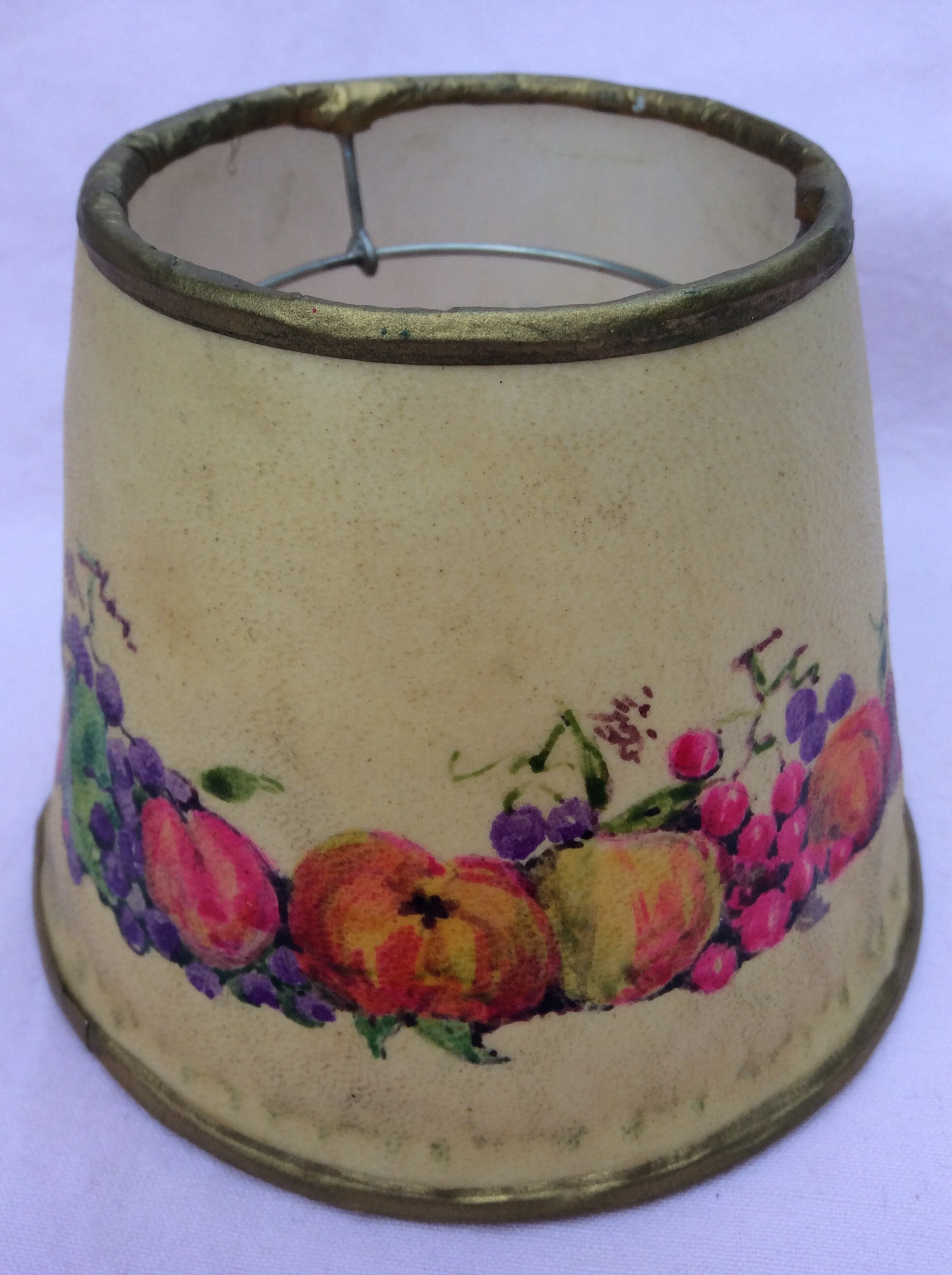 Vintage Parchment Lamp Shades Etsy UK