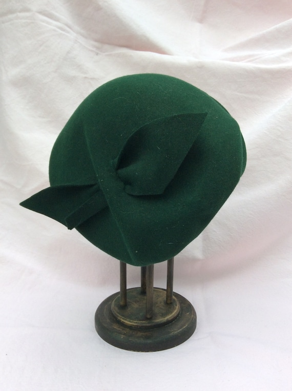 1940s green hat
