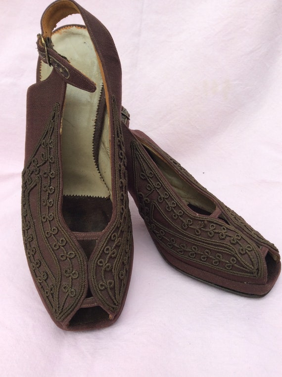 1940s Corde shoes