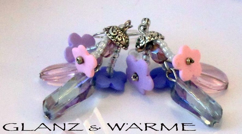 Necklace and earrings Tenderness
