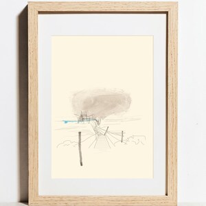 TRASFIGURAZIONI Costa dei trabocchi 30x40 cm - Stampa su Carta Archivio Matte 200g | Abruzzo Bild 2