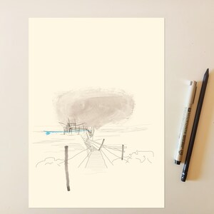 TRASFIGURAZIONI Costa dei trabocchi 30x40 cm - Stampa su Carta Archivio Matte 200g | Abruzzo Bild 3