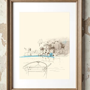 TRANSFIGURATIONS Lake Scanno 30 x 40 cm - Print on 200g Matte Archival Paper | Abruzzo image 9