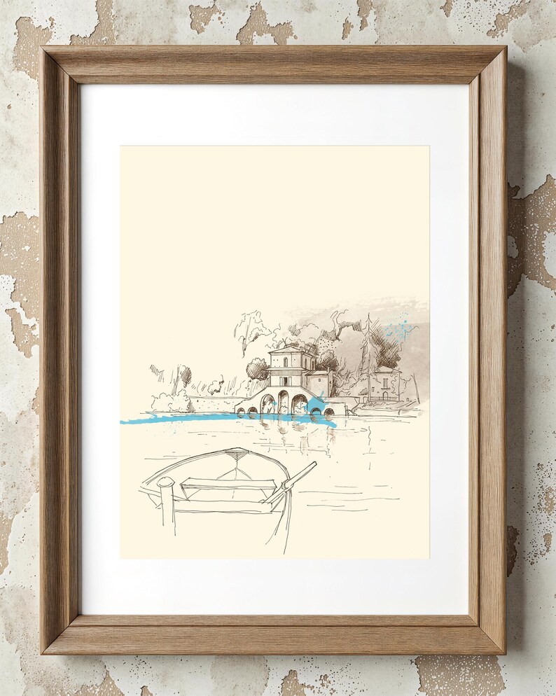 TRANSFIGURATIONS Lake Scanno 30 x 40 cm - Print on 200g Matte Archival Paper | Abruzzo image 9