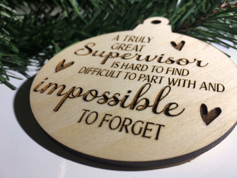 Christmas Gift For Supervisor 