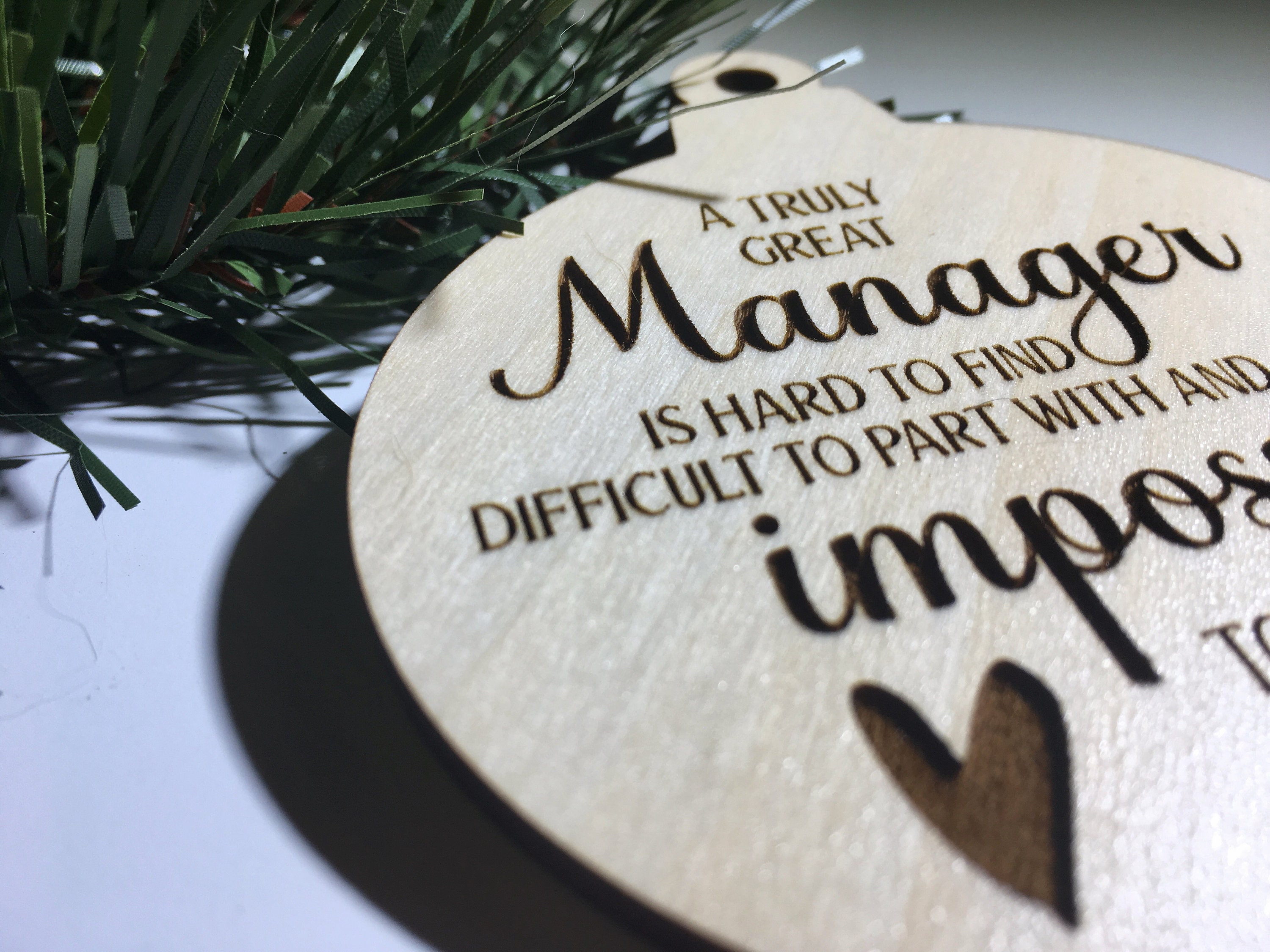 Christmas Gift for Manager Manager Gift for Women Retirement Etsy