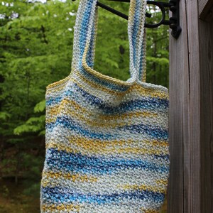 Crochet Beach Bag, Beach Tote, Eco-friendly Tote Bag, Reusable Bag, Crochet Market Bag