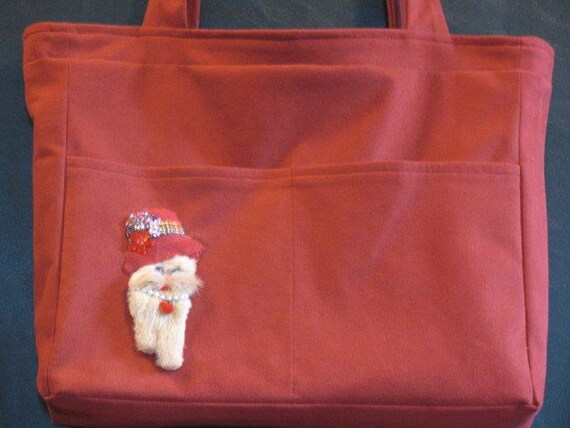 red hat bag