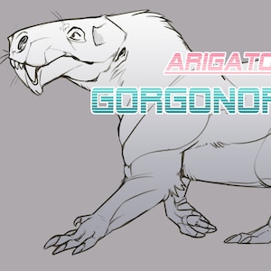 Gorgonopsid Adopt/Character Base image 1