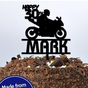 Motorbike cake tin shop