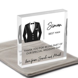 Best Man Gift, Groomsman Gift, Gift for Page Boy, Usher Gifts, Father Of The Groom, Gift From Groom, Wedding Party Gift, With Grey Bag