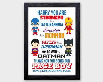 page boy gifts 5 year old