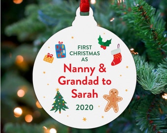 personalised christmas new baby scan photo bauble daddy nanny grandpa to be gift personalised christmas new baby scan photo bauble daddy nanny grandpa to be gift