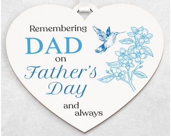 Remembering Dad On Father S Day Remembering Dad On Fathers Day Personalised In Loving Memory | Etsy Uk
