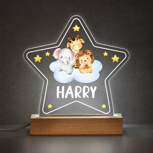 Jungle themed night light outlet