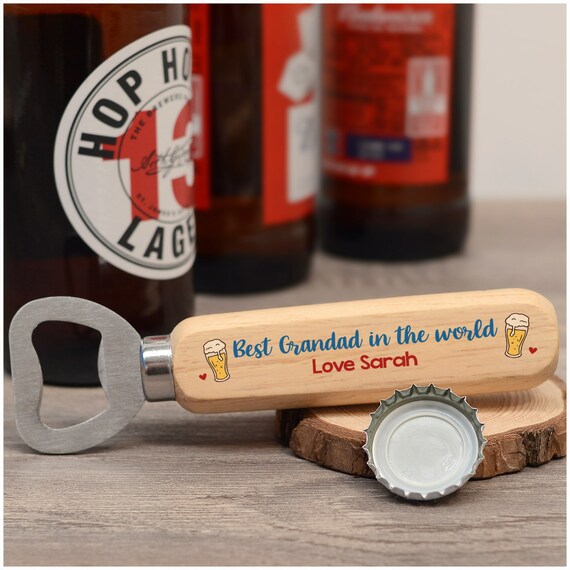 Best Grandad in the World Beer Bottle Opener Gifts for 